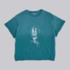 Emblem-T-Shirt in verkürzter Passform