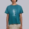Emblem-T-Shirt in verkürzter Passform