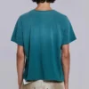 Emblem-T-Shirt in verkürzter Passform