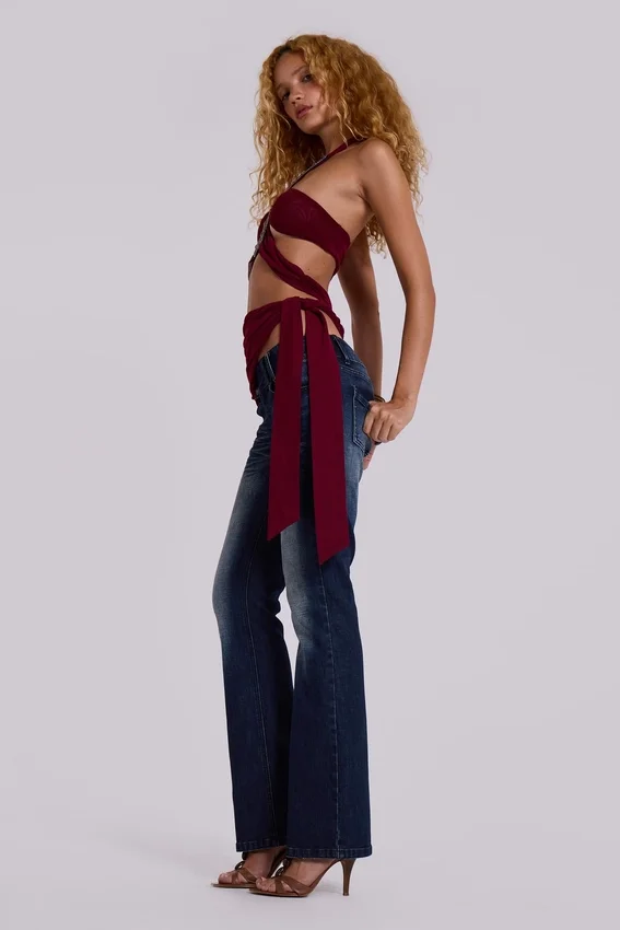 Vintage-blaue Thirteen-Jeans