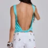 Oriel Cargo-Minishorts mit Ösen in Weiß