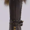 Fauna Stiefel mit Absatz und Kunstfell