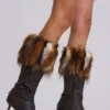 Fauna Stiefel mit Absatz und Kunstfell
