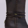 Fauna Stiefel mit Absatz und Kunstfell
