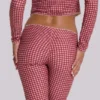 Freda Capri-Badehose im Gingham-Muster