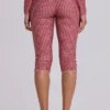 Freda Capri-Badehose im Gingham-Muster