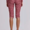 Freda Capri-Badehose im Gingham-Muster