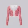 Freda Gingham Swim Oberteil