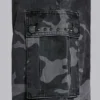 Gewaschene schwarze Cargohose im Trooper-Camo-Look