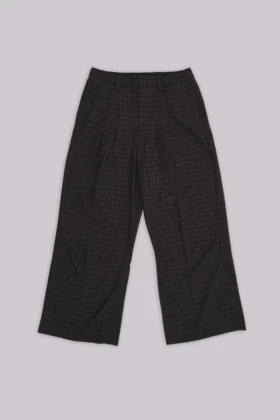 Goliath-Anzughose im Gingham-Muster