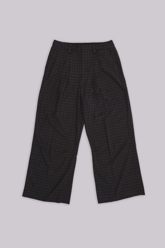 Goliath-Anzughose im Gingham-Muster