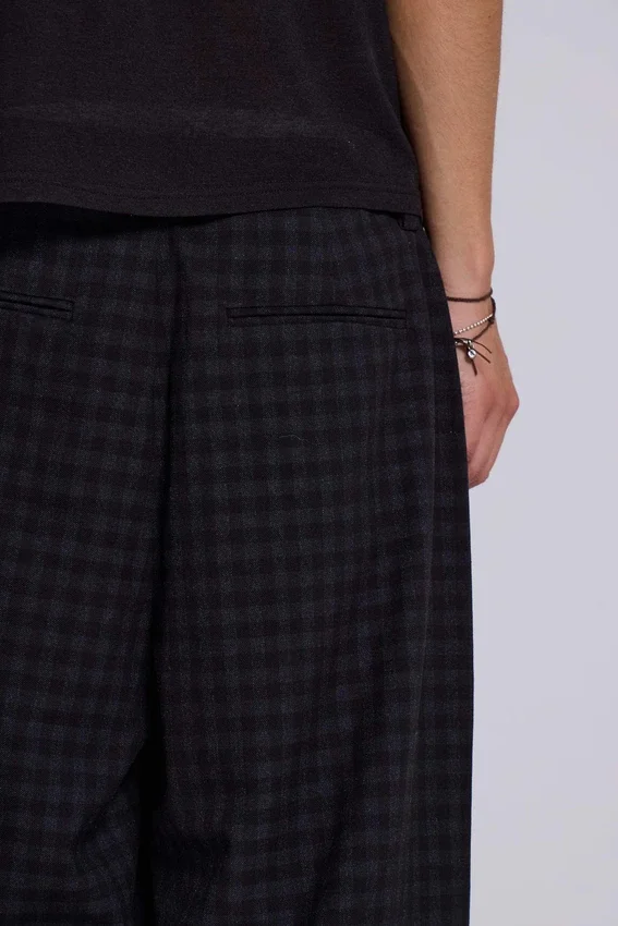 Goliath-Anzughose im Gingham-Muster