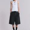 Goliath Shorts mit dunklem Karomuster