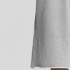 Grau melierte „Monster Joggers“ Baggy-Shorts