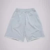 Grau melierte „Monster Joggers“ Baggy-Shorts