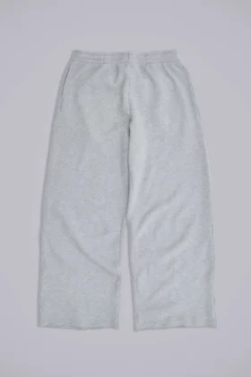 Grau melierte Waffle Monster Joggers