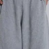 Grau melierte Waffle Monster Joggers