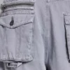 Graue „Decoy“-Cargohosen im Washed-Look
