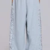 Graue, melierte „Hardcore Jewel Monster Joggers“