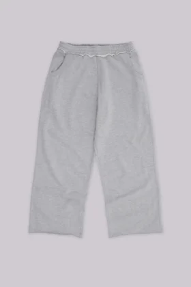Graue, melierte, weite „Monster Joggers“