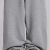 Graue, melierte, weite „Monster Joggers“