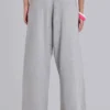 Graue, melierte, weite „Monster Joggers“