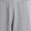 Graue, melierte, weite „Monster Joggers“