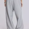 Graue, melierte, weite „Monster Joggers“