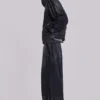 Graue, sportliche, weite Monster Joggers