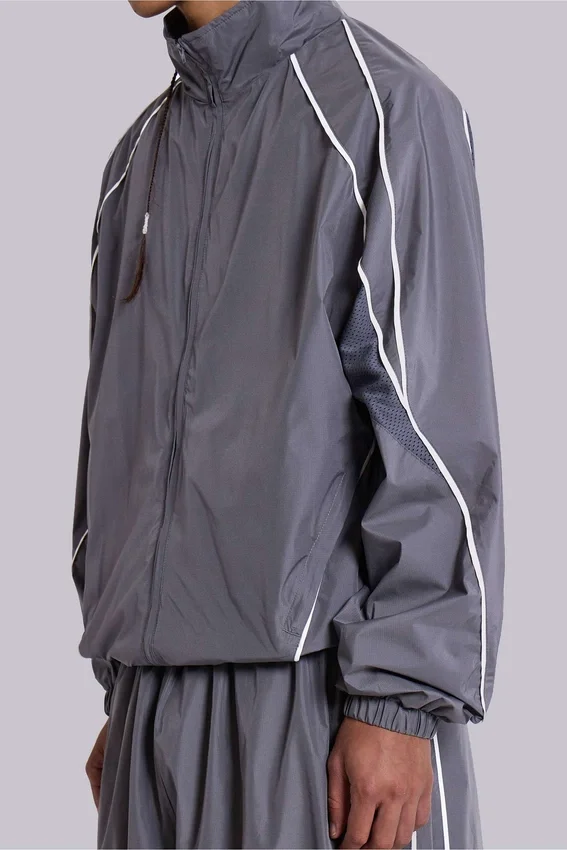 Graues „Vapor“-Oberteil