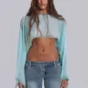Lunet Cape-Top mit Nieten