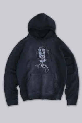 Hoodie mit Emblem