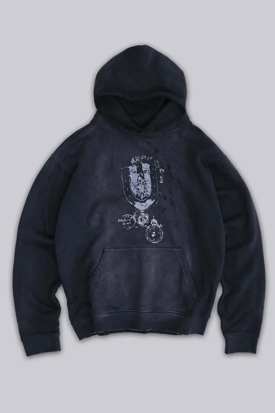 Hoodie mit Emblem