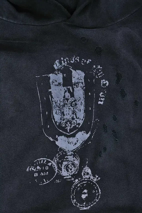 Hoodie mit Emblem