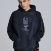 Hoodie mit Emblem