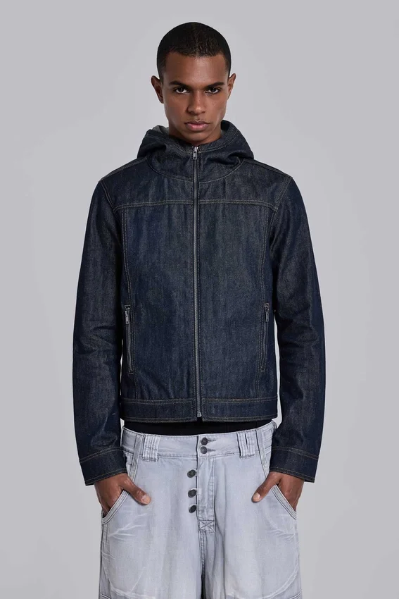 Indigo Bedrock Jeansjacke