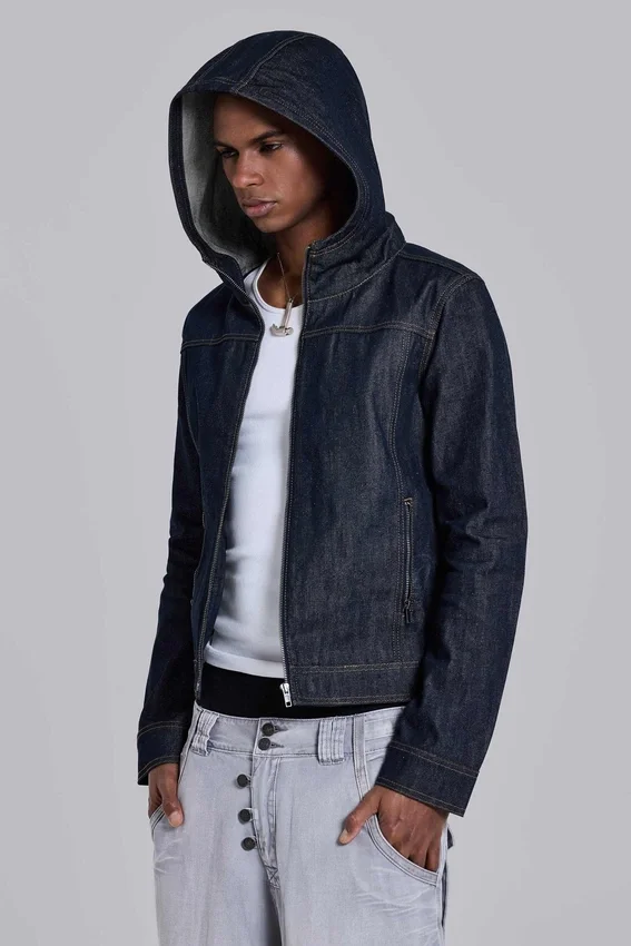 Indigo Bedrock Jeansjacke