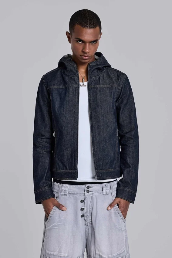 Indigo Bedrock Jeansjacke