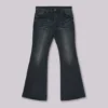 Indigo Creased Drift Bootcut-Jeans
