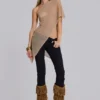 Infinity Multiway-Strickcape in Sand