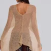 Infinity Multiway-Strickcape in Sand