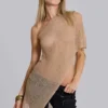 Infinity Multiway-Strickcape in Sand