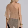 Infinity Multiway-Strickcape in Sand