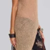 Infinity Multiway-Strickcape in Sand