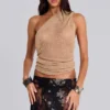 Infinity Multiway-Strickcape in Sand