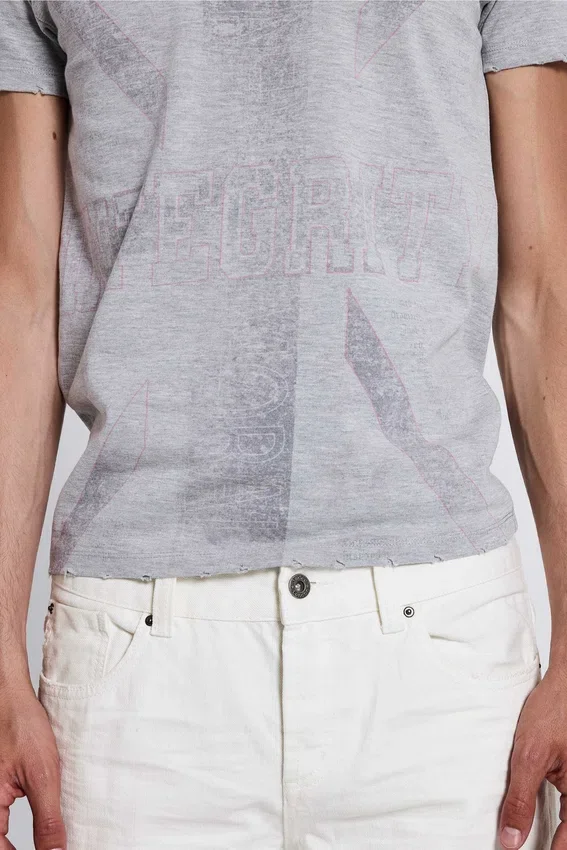 Integrity T-Shirt in Grau meliert