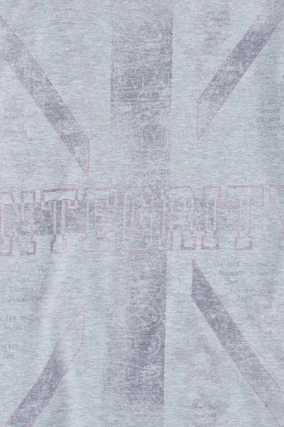 Integrity T-Shirt in Grau meliert