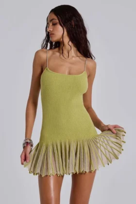Isen Strick-Minikleid