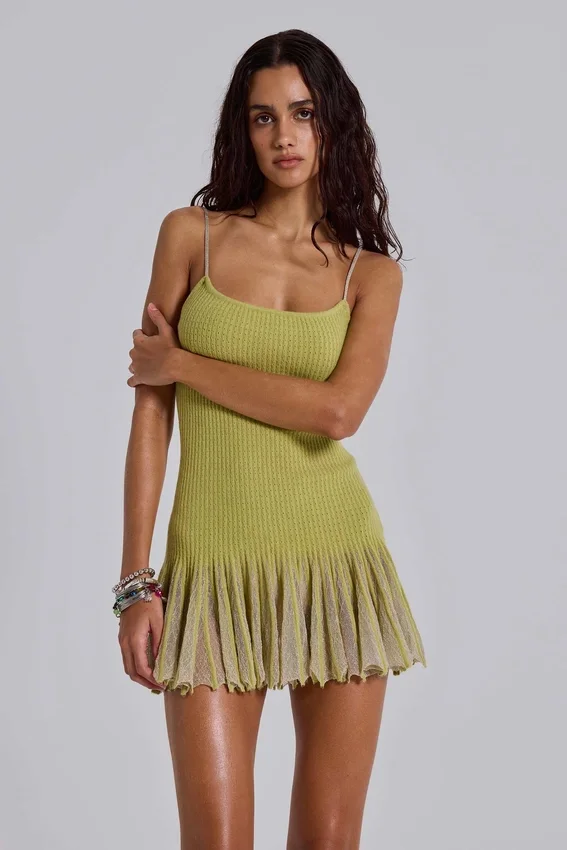 Isen Strick-Minikleid