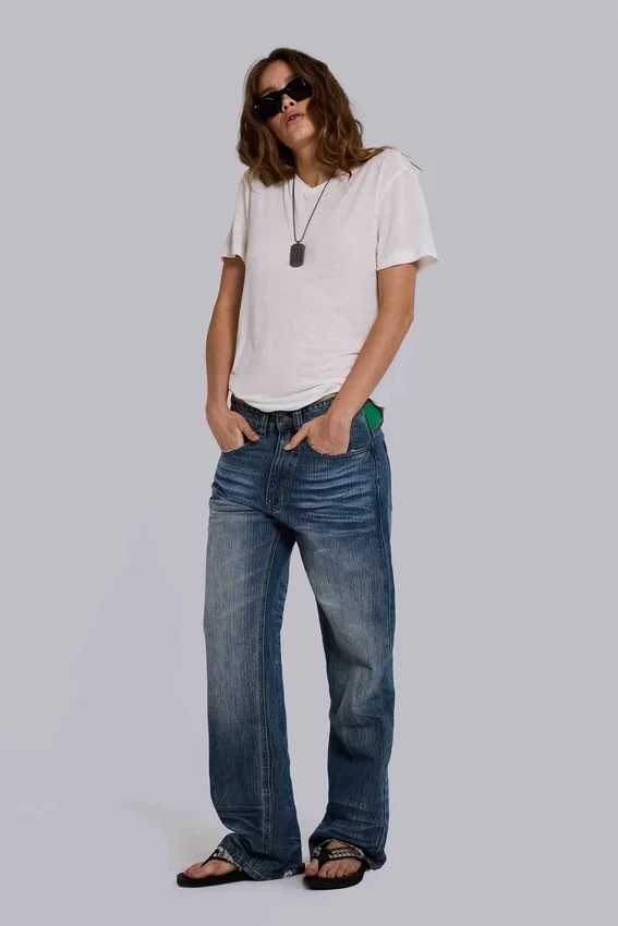 Italy Muse Straight-Leg-Jeans